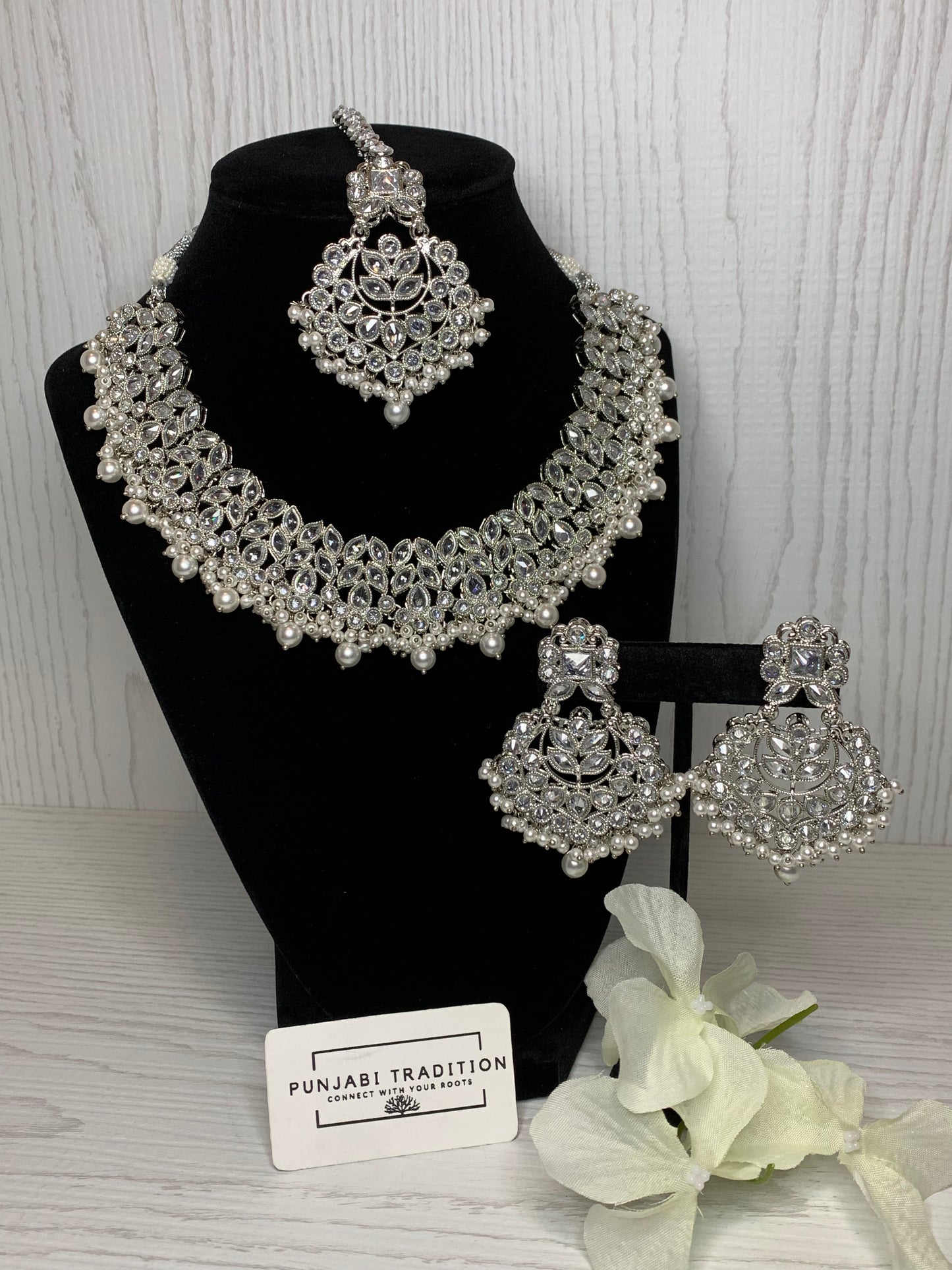 Jasmine - Stone Design Necklace