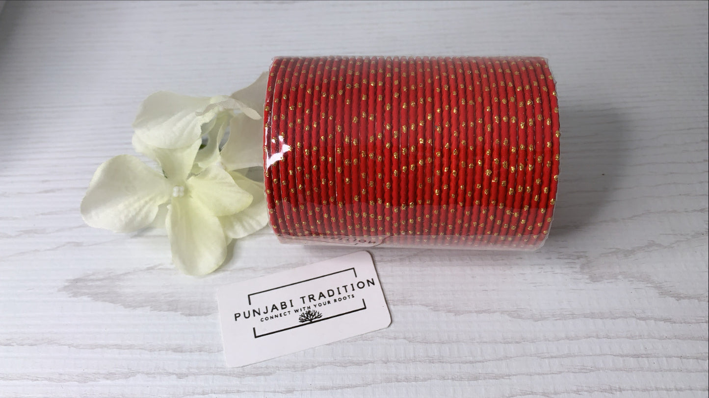 Plain Dotted Bangles - Punjabi Traditions