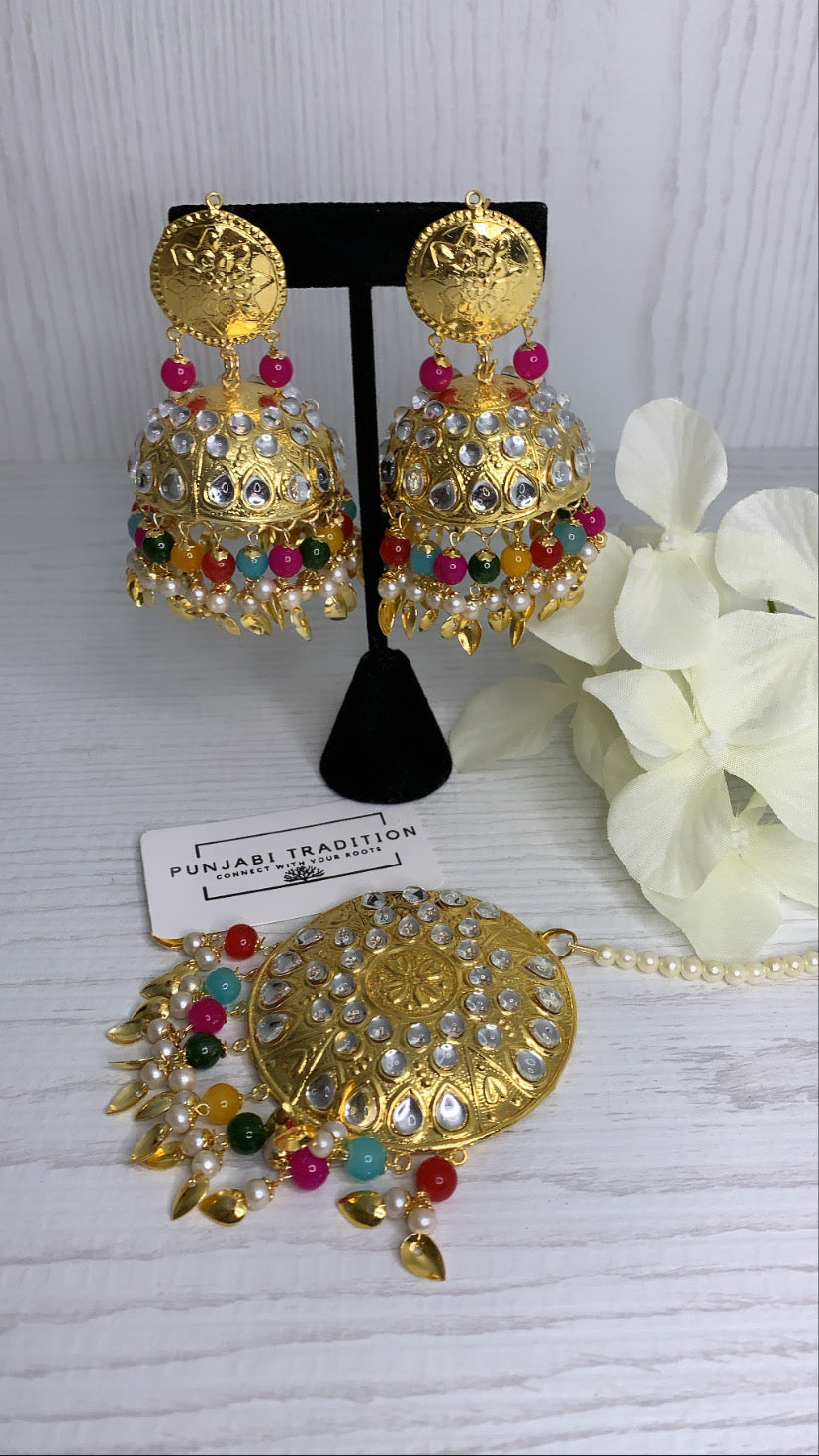 Traditional Jhumke - Punjabi Traditions