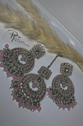 Arya Earrings and tikka