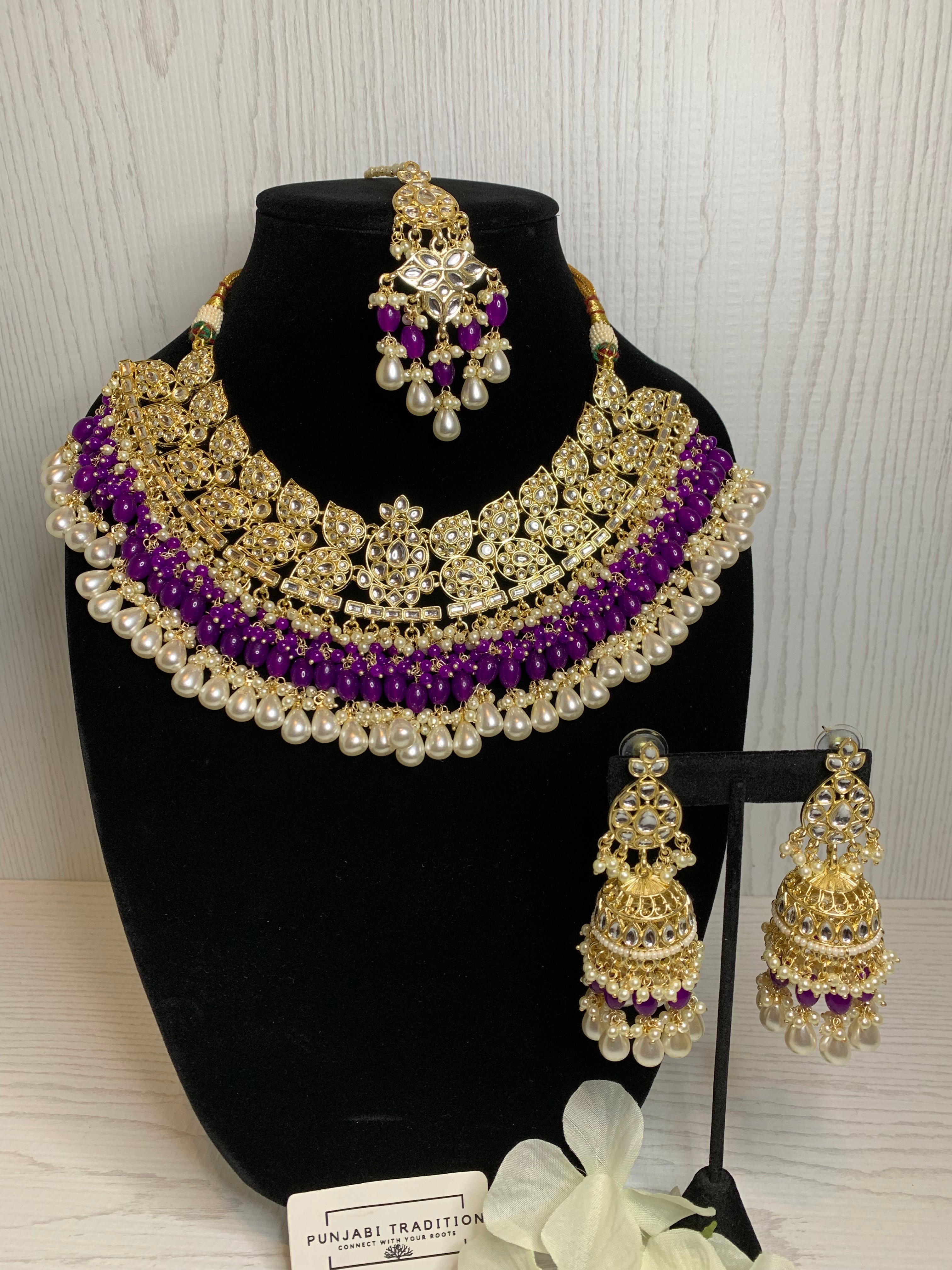 Aavi Pearl Heavy Necklace
