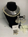Jasmira Mirror Necklace