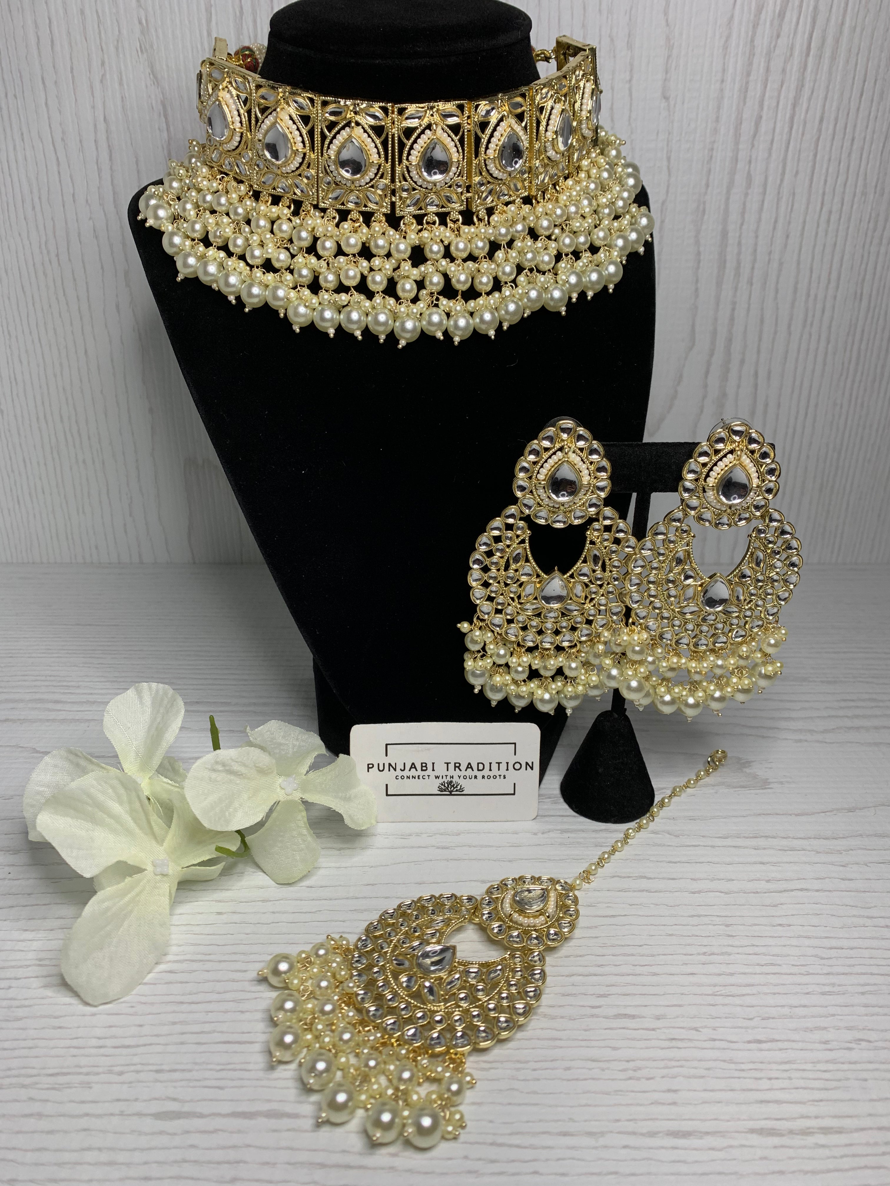 Nadia Choker Necklace Set