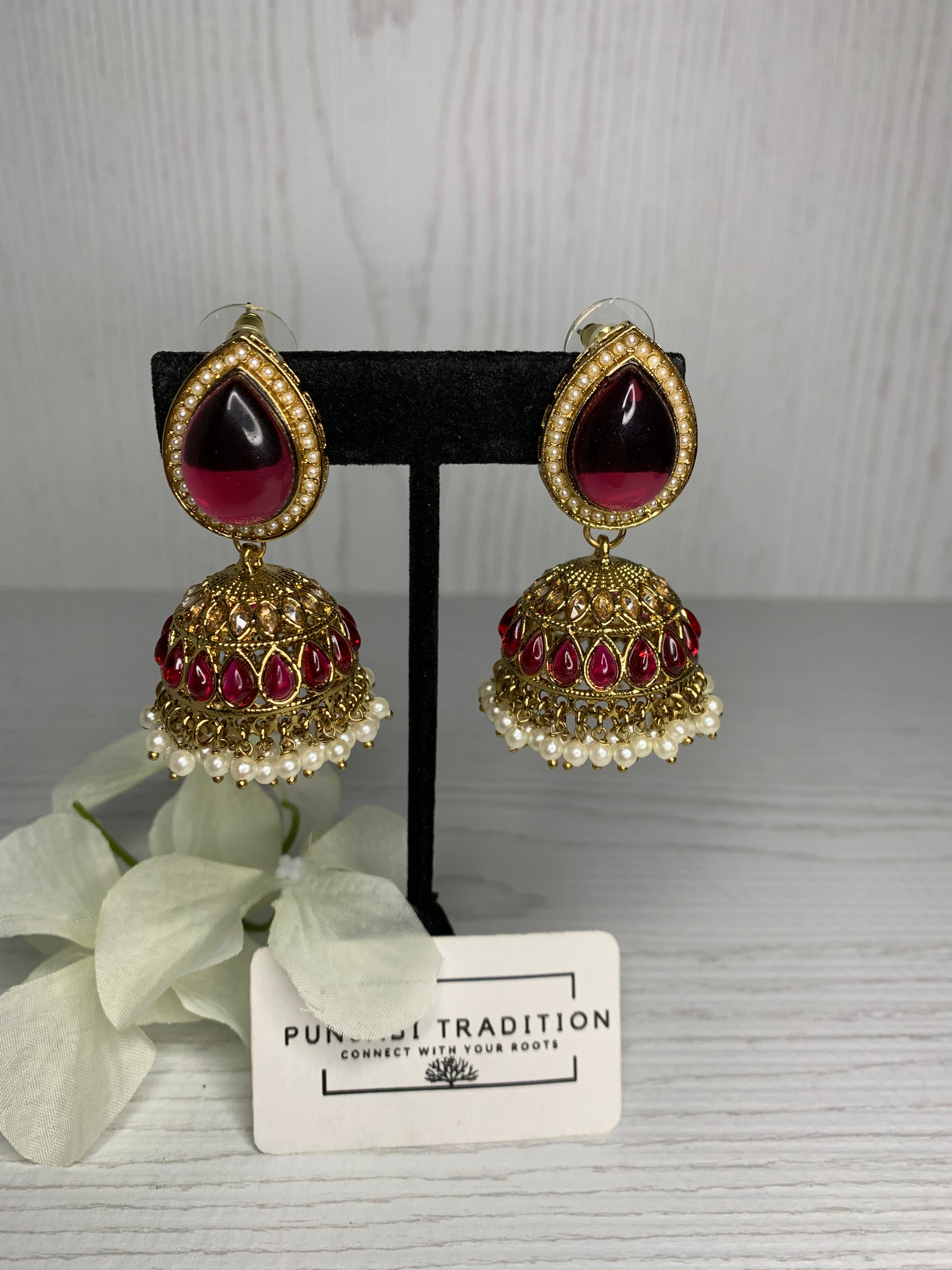 Nazz Jhumke Earrings