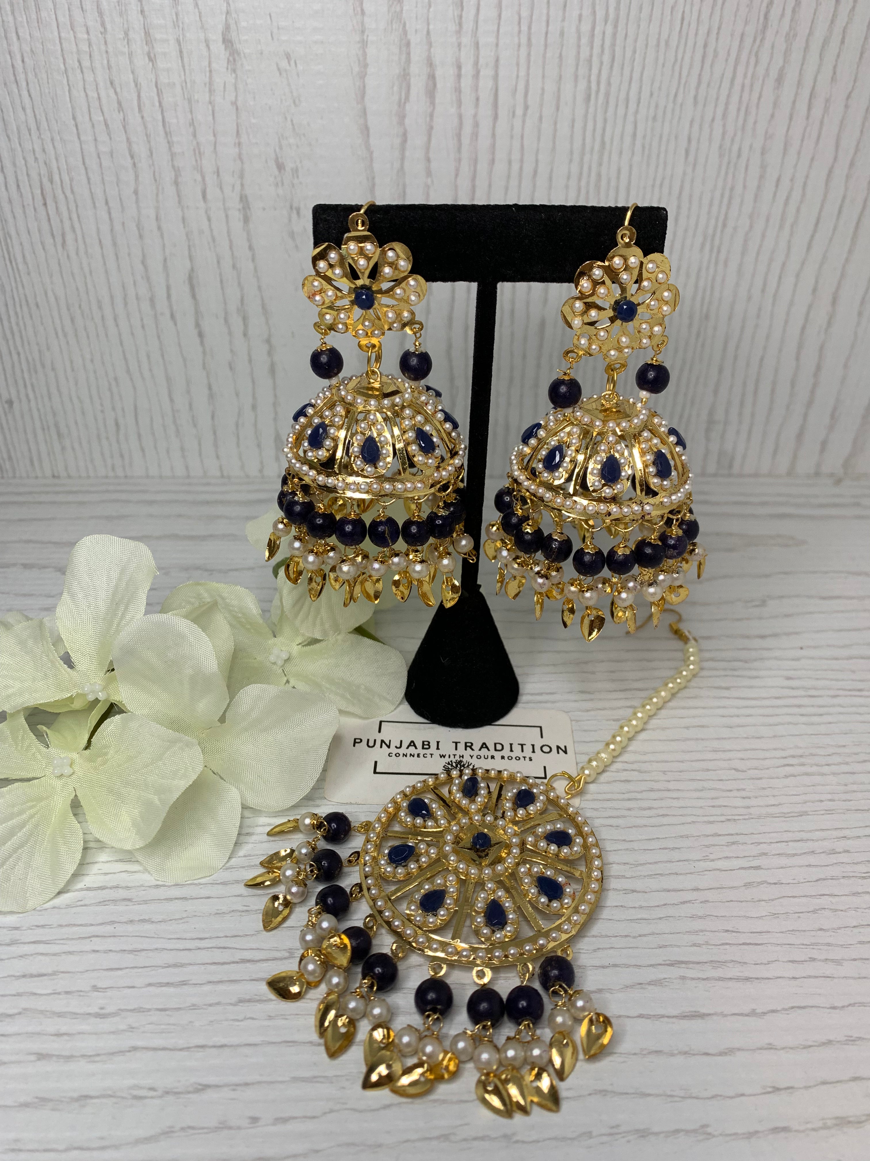 Taran Jadau Earring Set