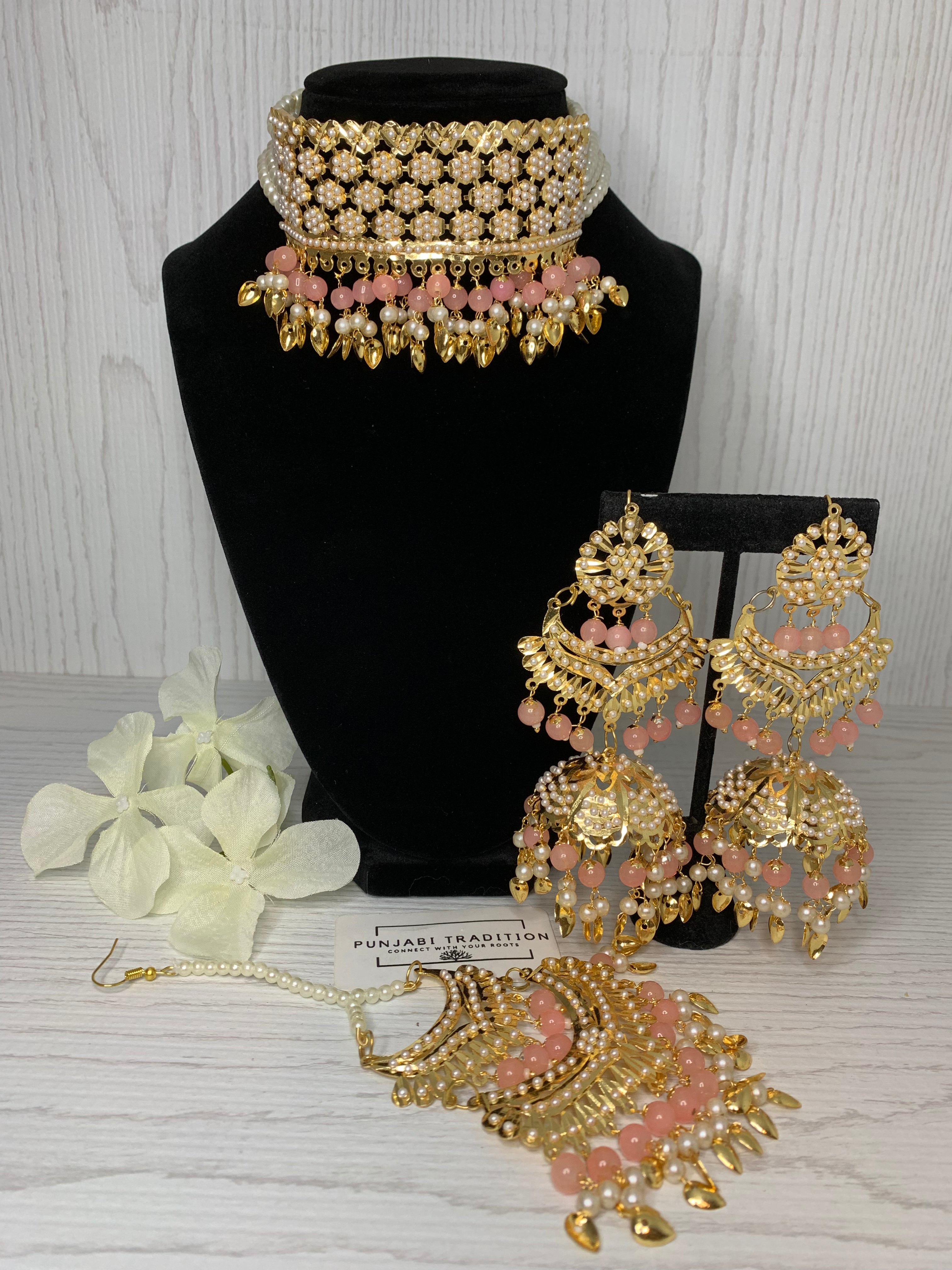 Nehar Traditional Jadau Set