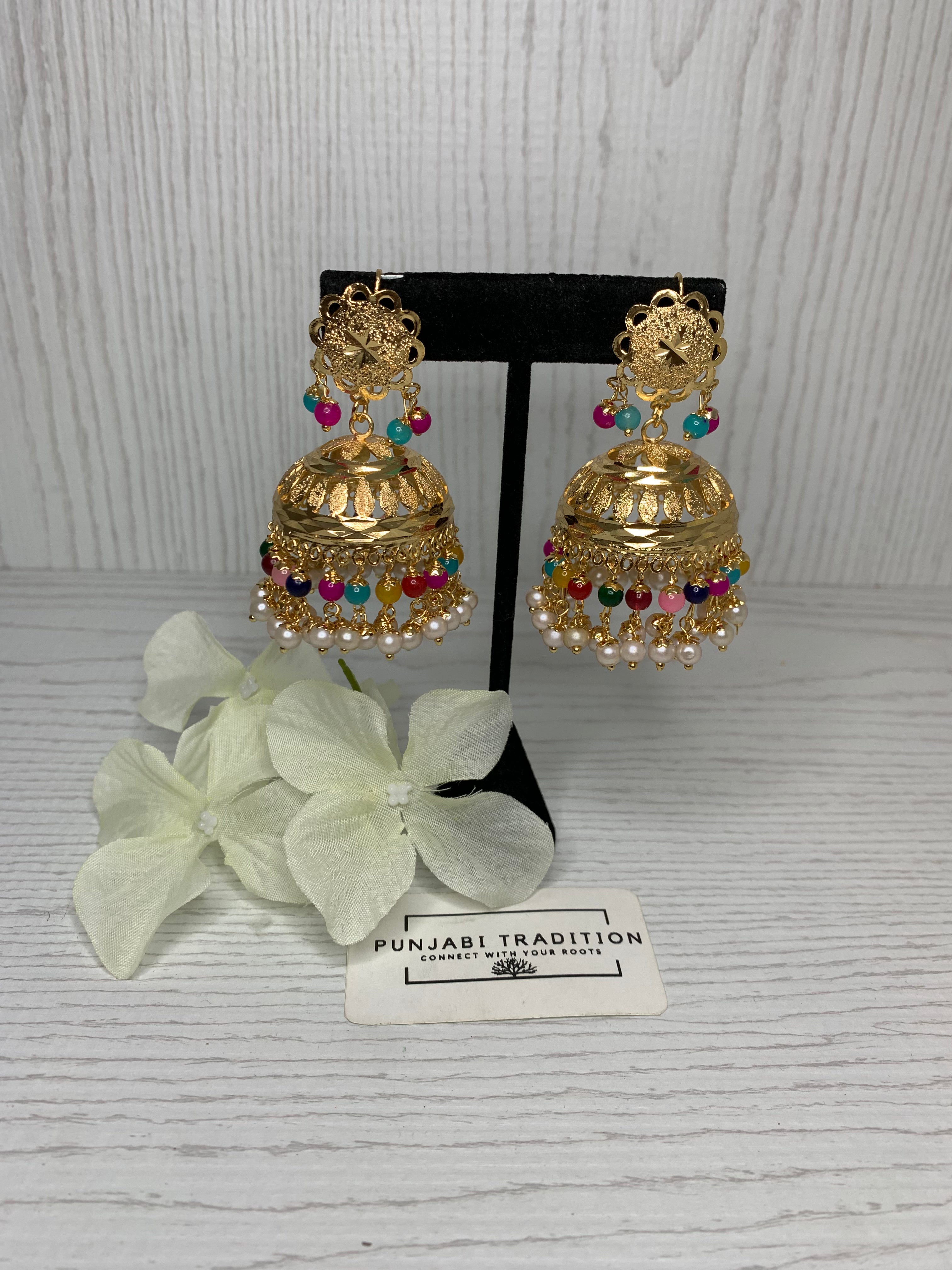 Eshika - Multi Jhumke