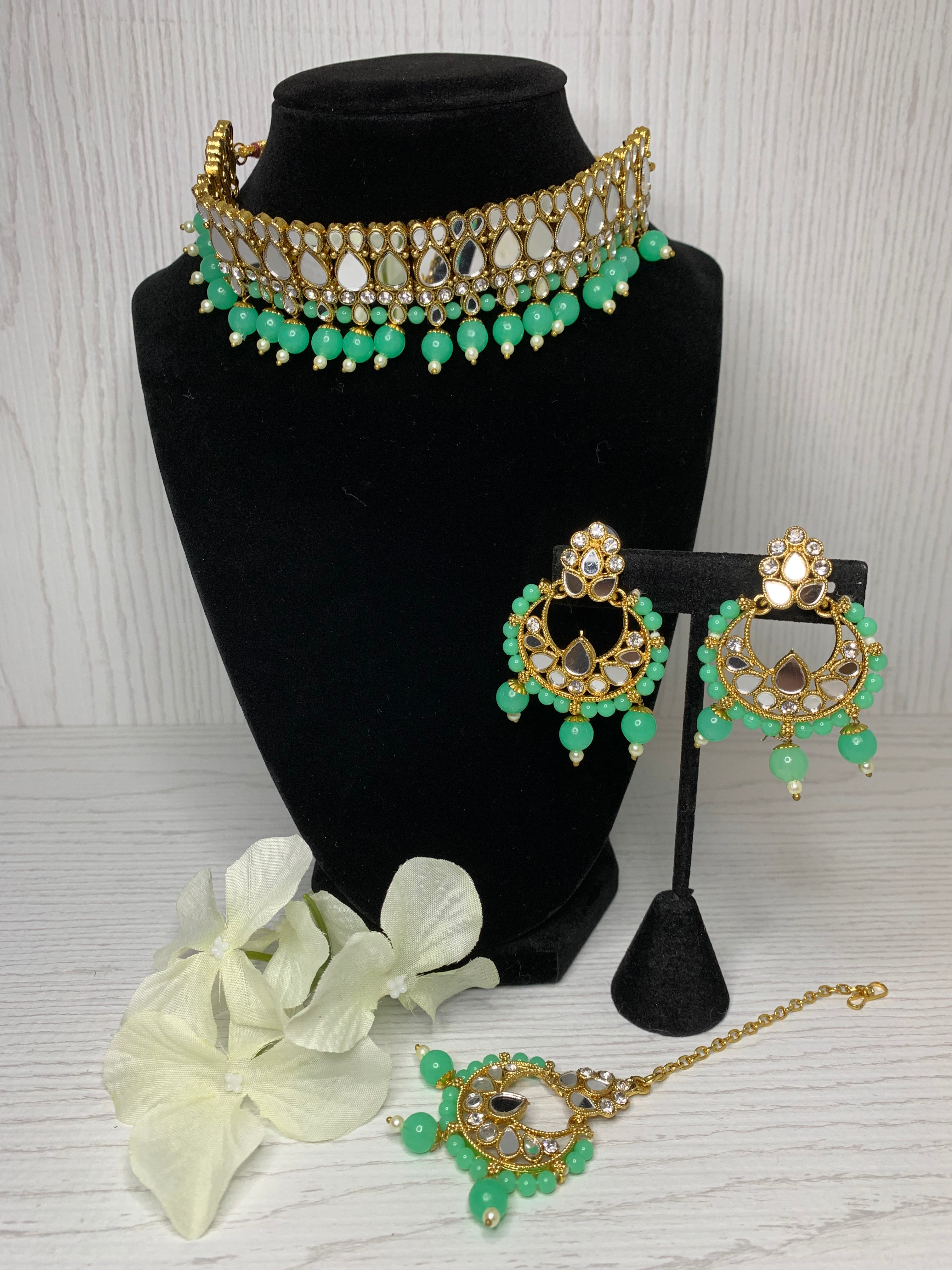 Ekra Mirror Choker Set