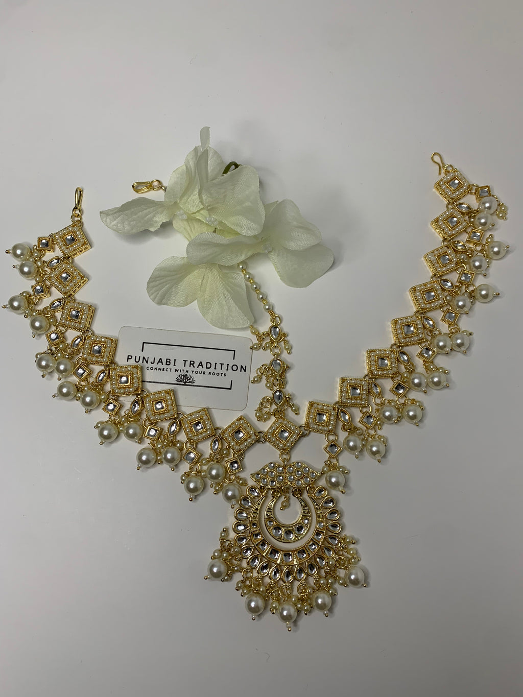 Headpiece Kundan - Heavy Gold