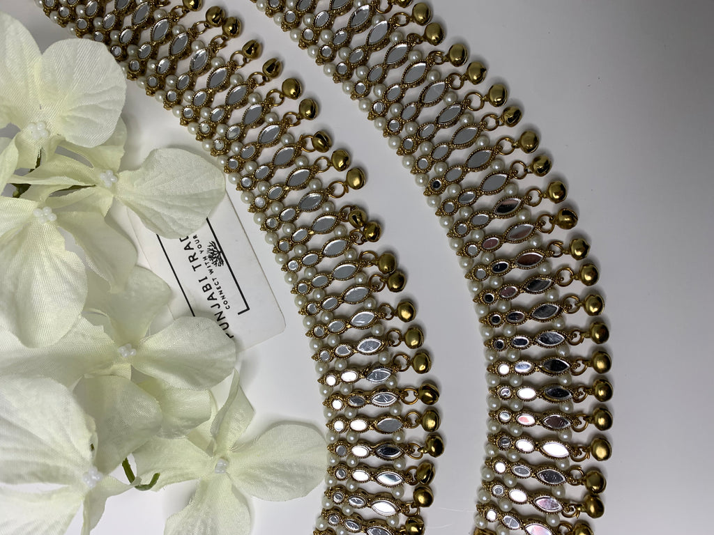 Diya - Mirror Drop Anklet