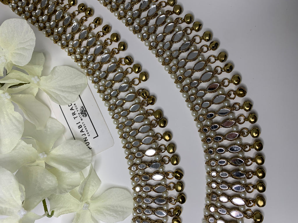 Diya - Mirror Drop Anklet