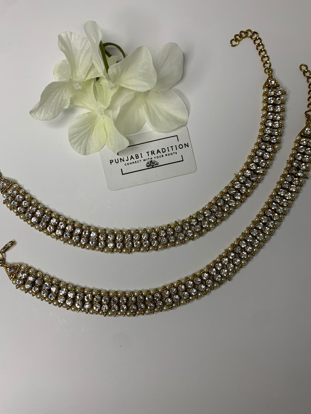 Beena - Anklet double circle