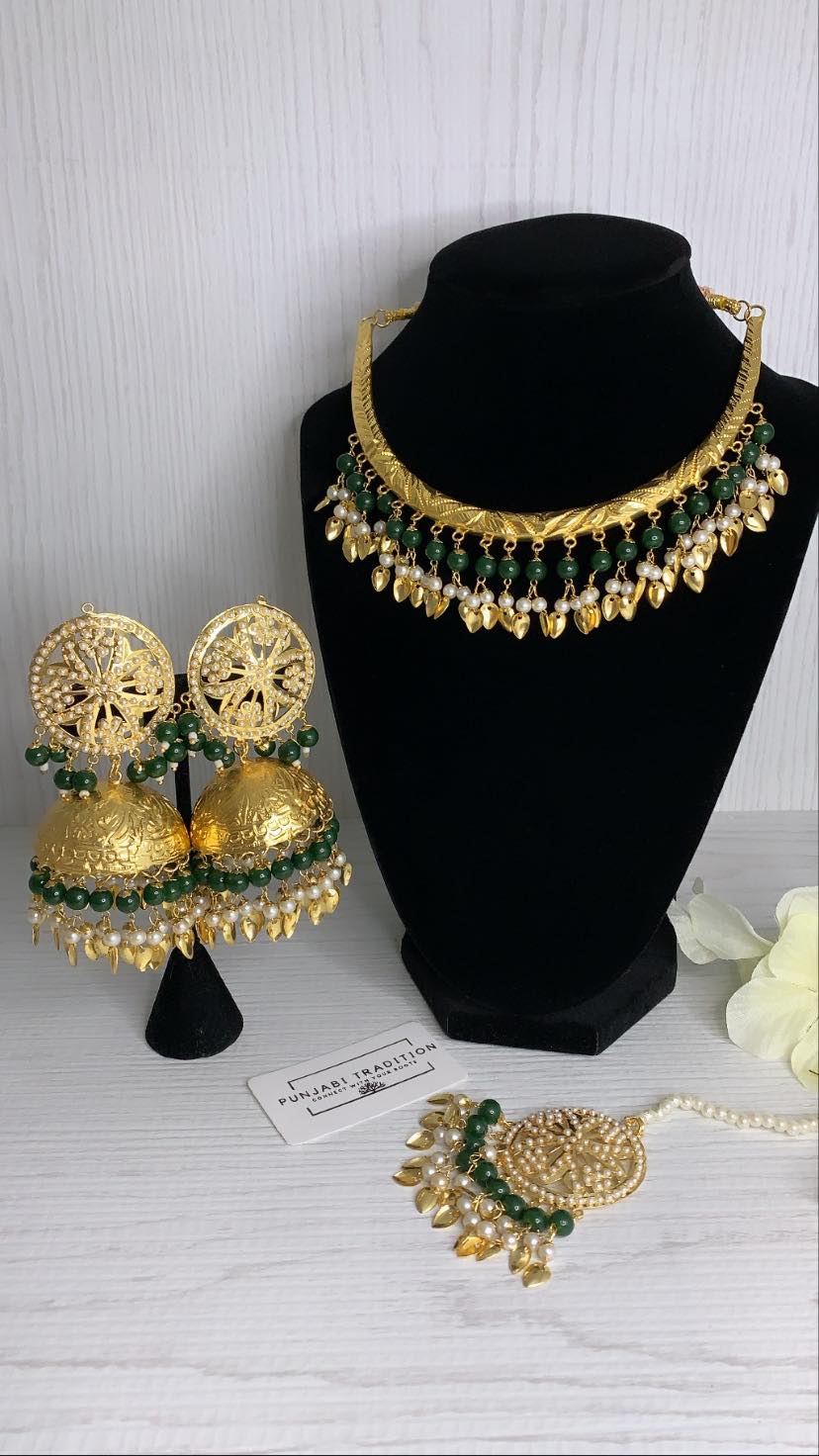 Traditional Choker Set - Punjabi Traditions