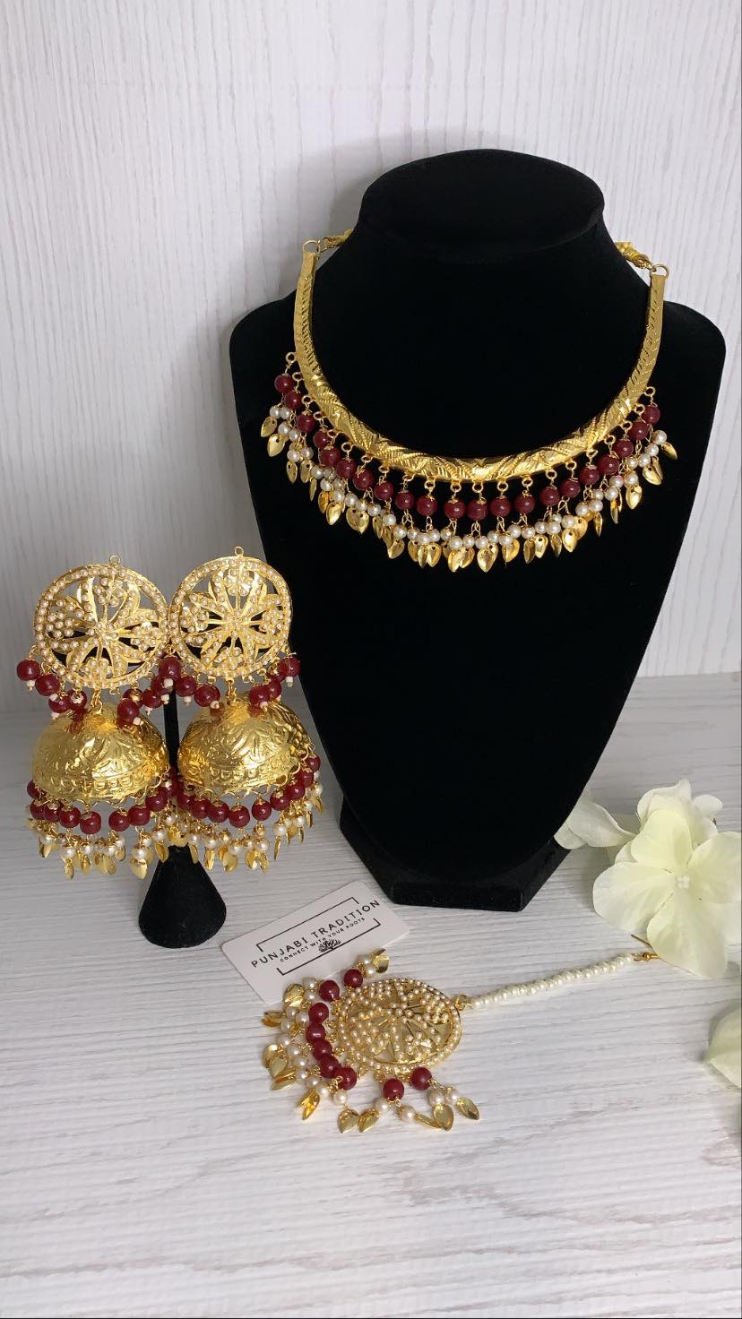 Traditional Choker Set - Punjabi Traditions