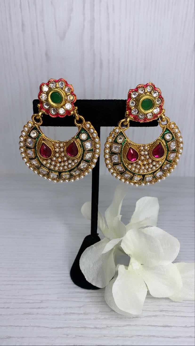 Kundan Earrings