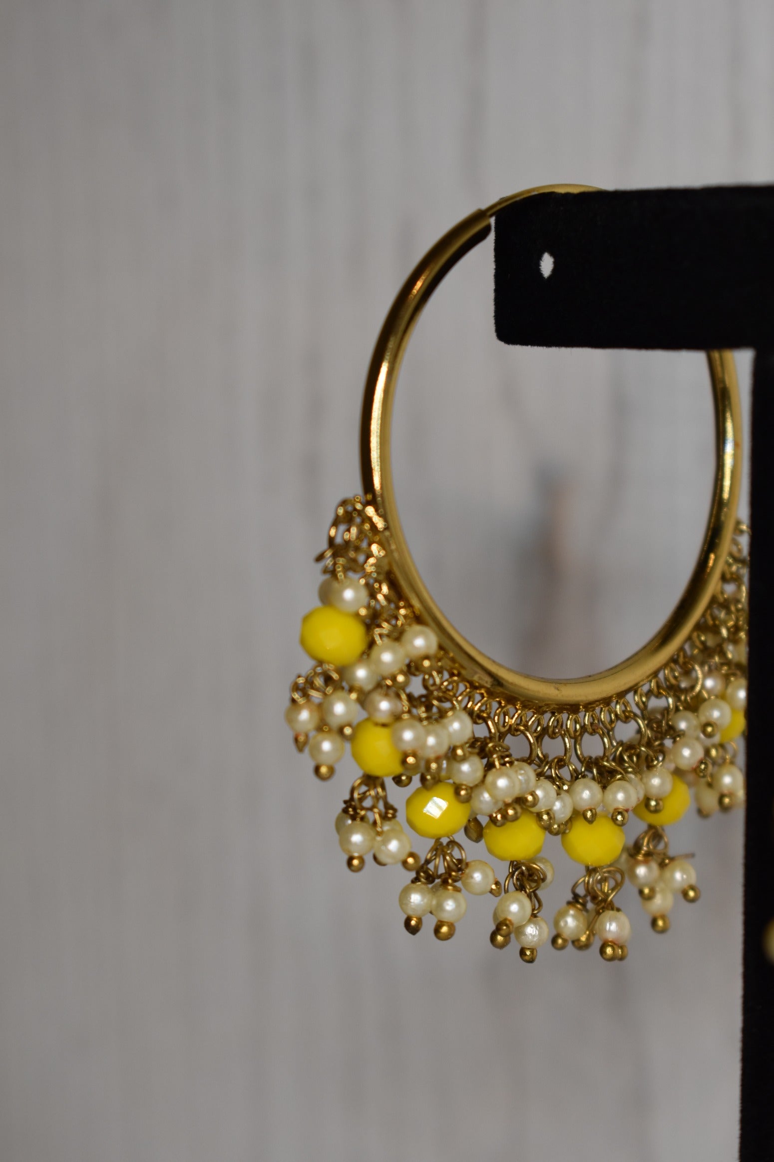 Mahnoor Hoop Earrings - Punjabi Traditions