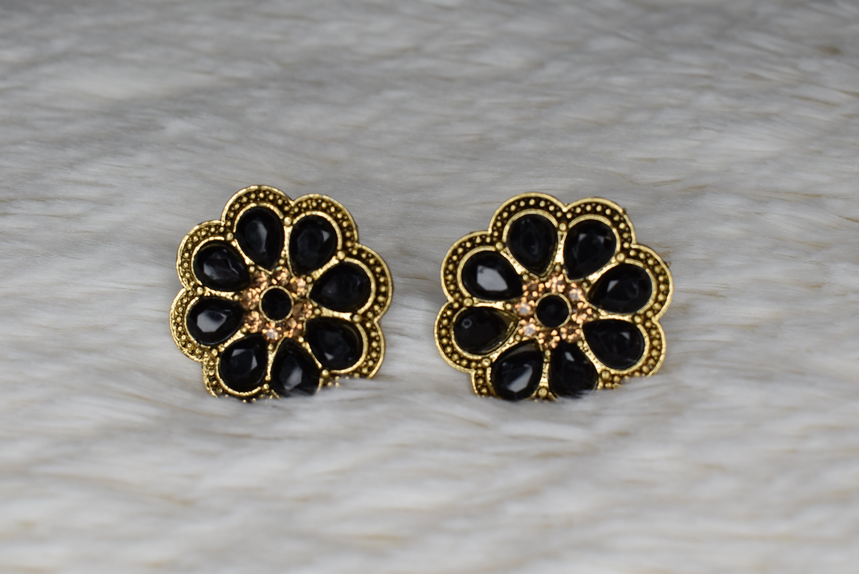 Flower Earring Studs - Punjabi Traditions